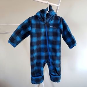 Columbia fleece baby bunting